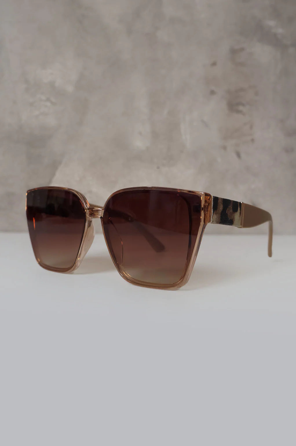 Shady Lady Sunglasses Light Brown - Ali’s Couture