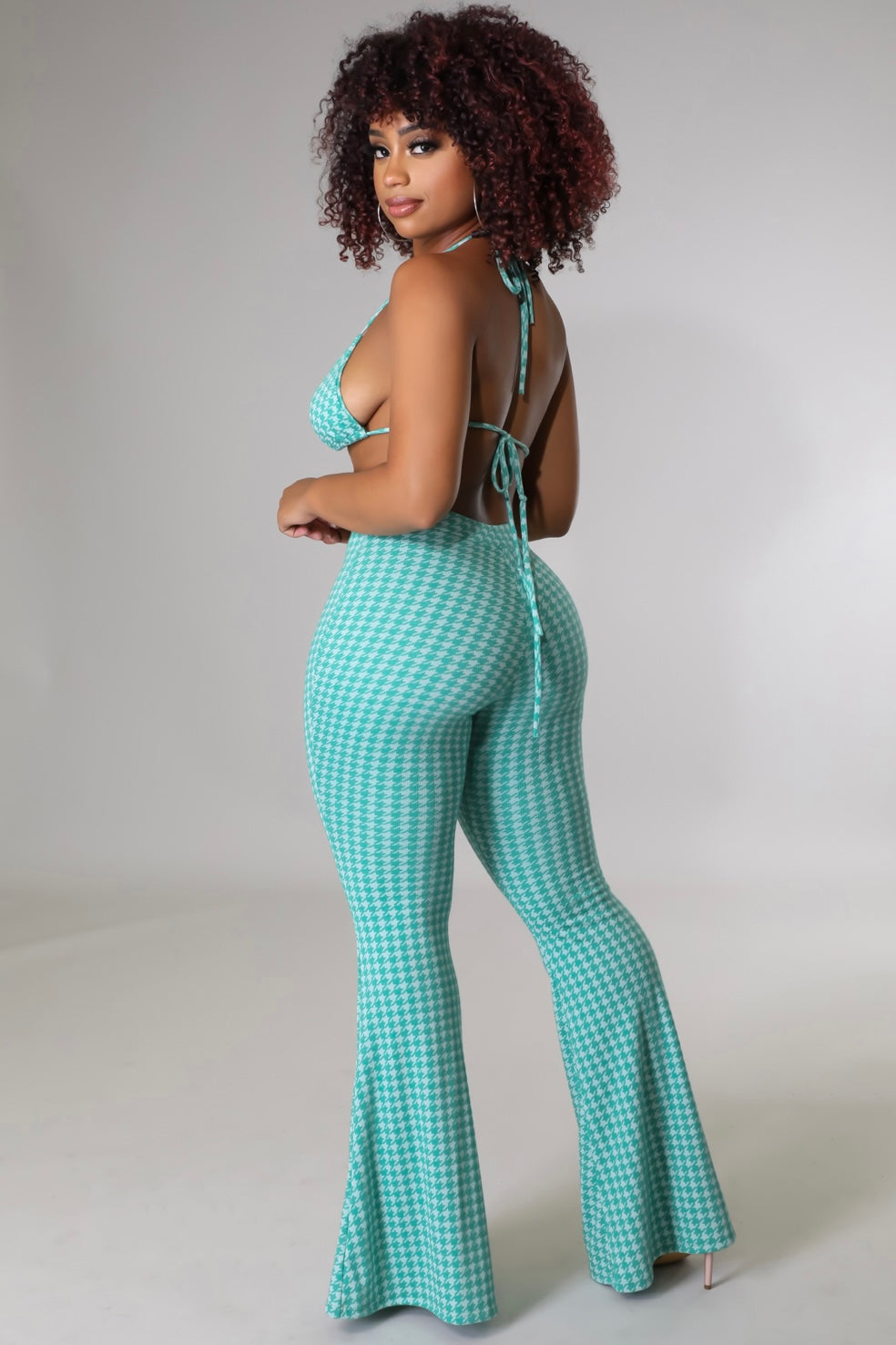 Barbie Dream Pant Set Green - Ali’s Couture