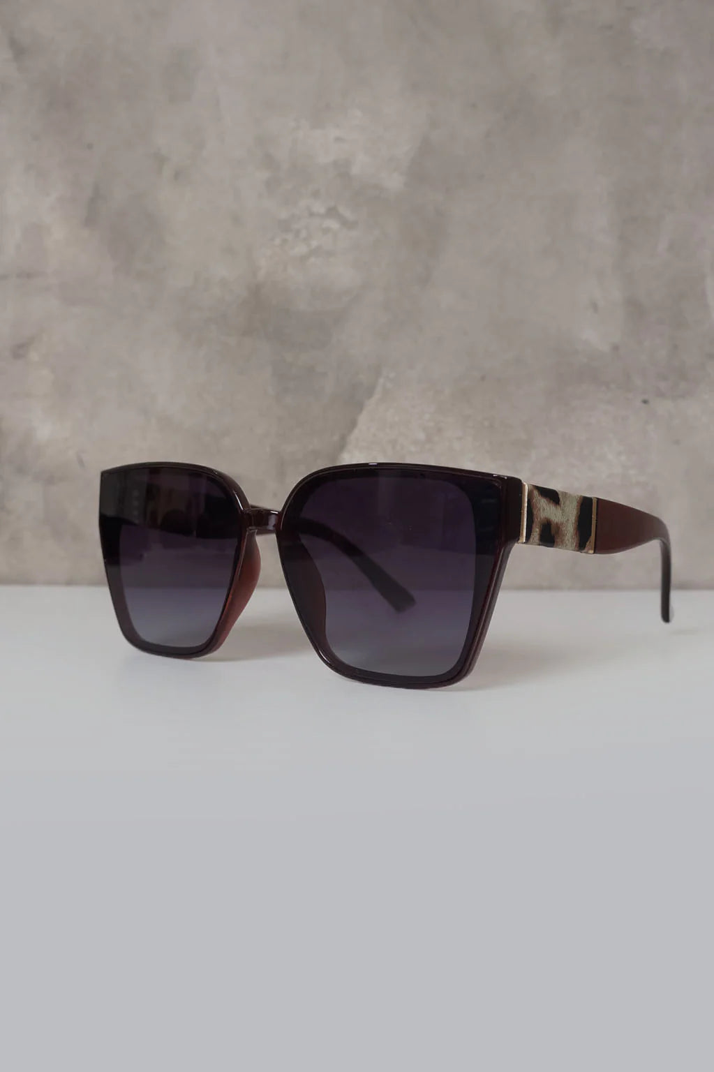 Shady Lady Sunglasses Dark Brown - Ali’s Couture