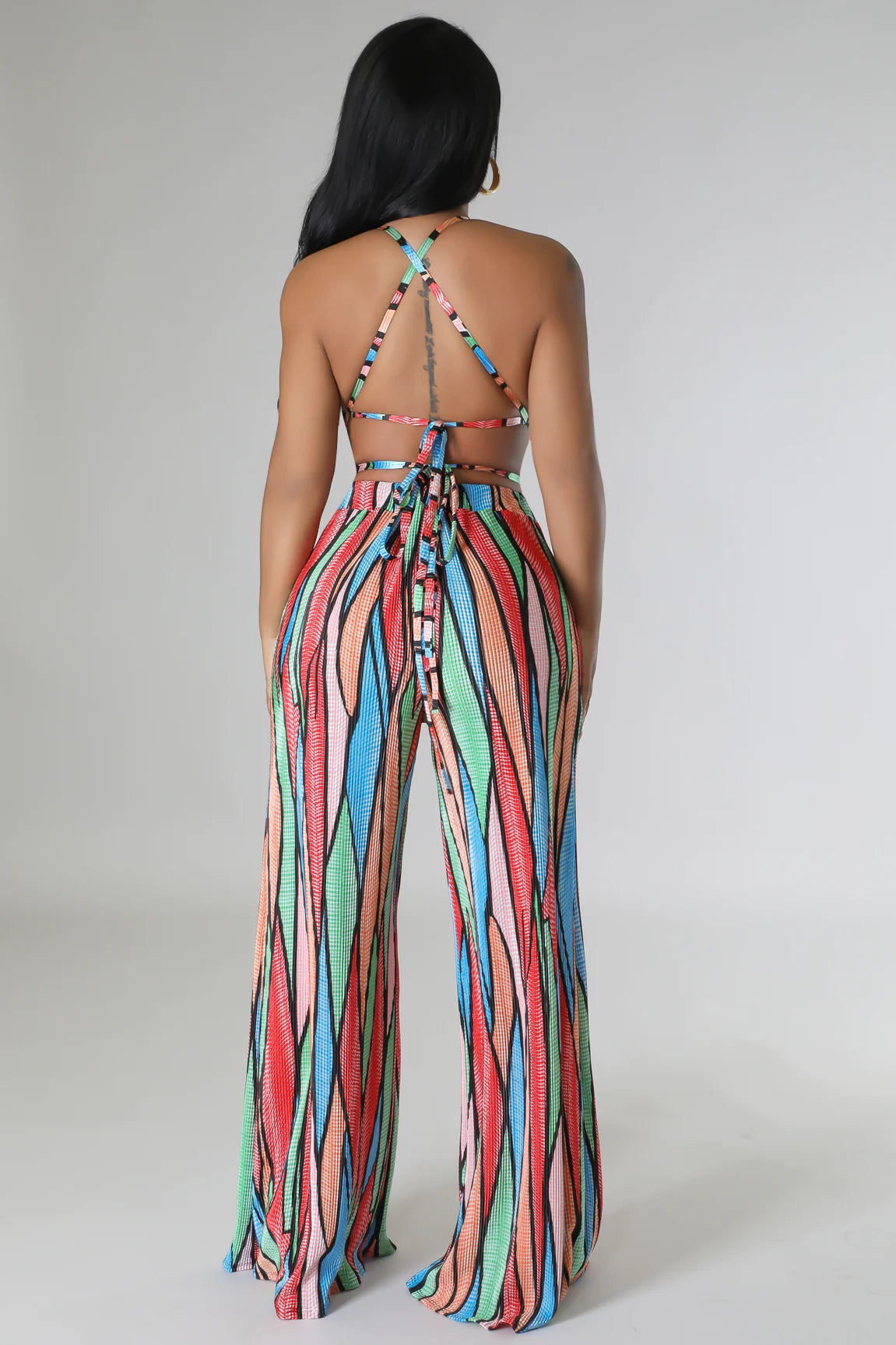Sunset Walks Pant Set Multicolor - Ali’s Couture