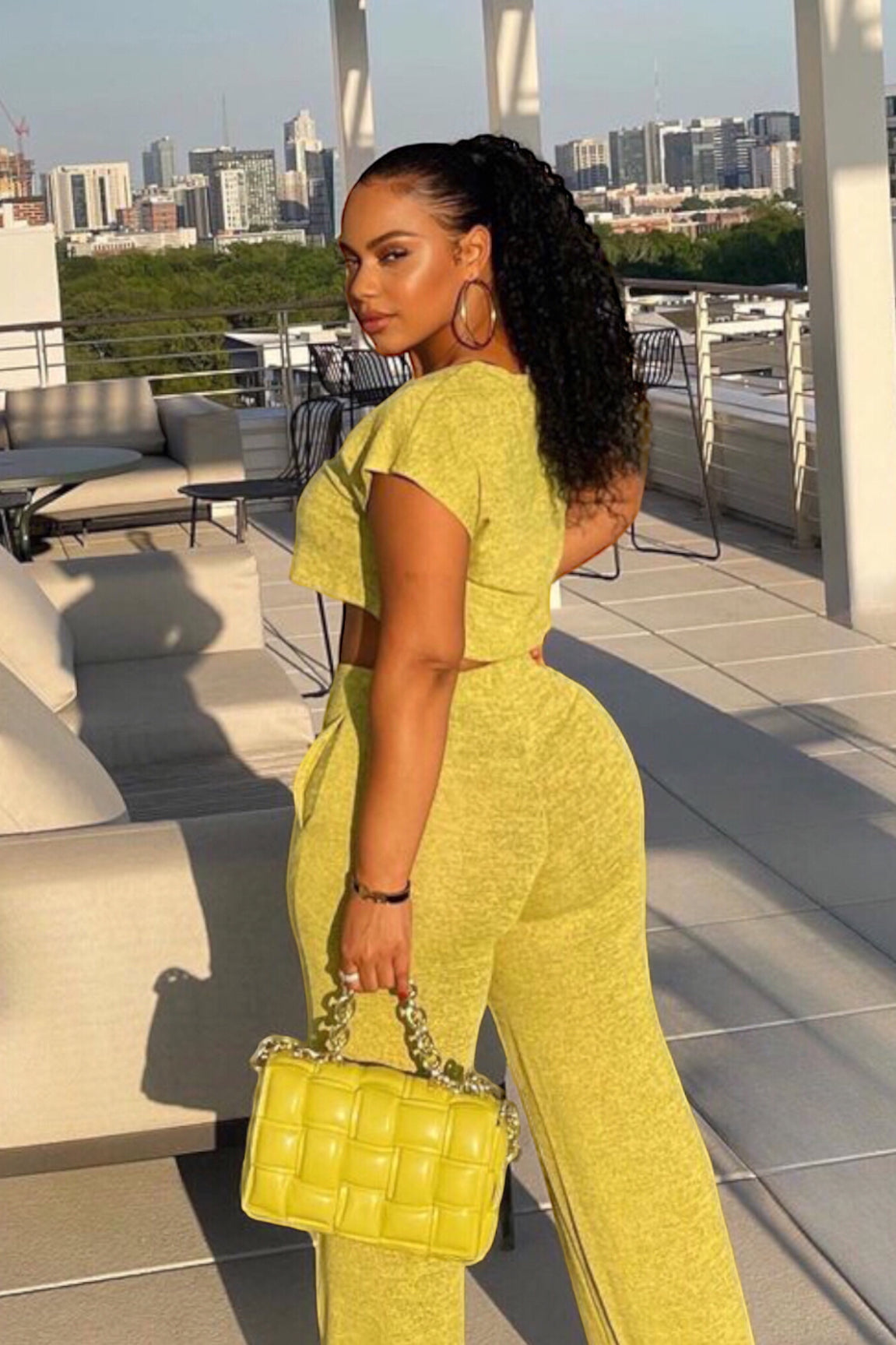 Southern Comfort Pant Set Yellow - Ali’s Couture