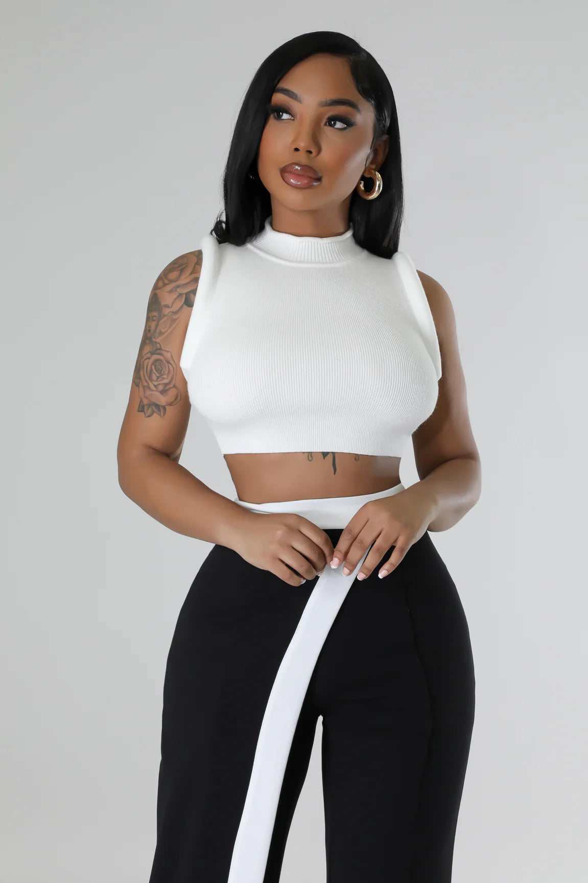 Trinity Top White - Ali’s Couture