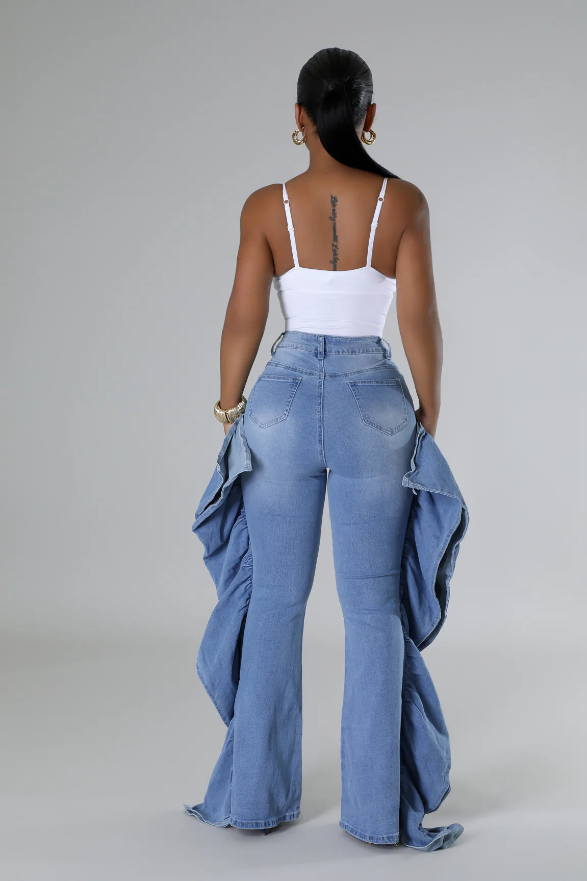 Core Basic Bodysuit White - Ali’s Couture