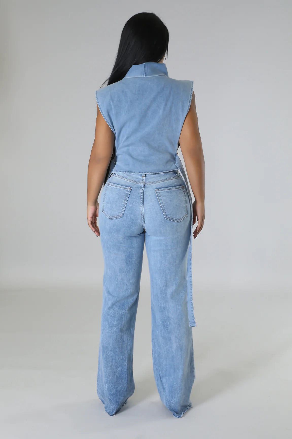 Retro High Rise Jeans Medium Wash - FINAL SALE - Ali’s Couture