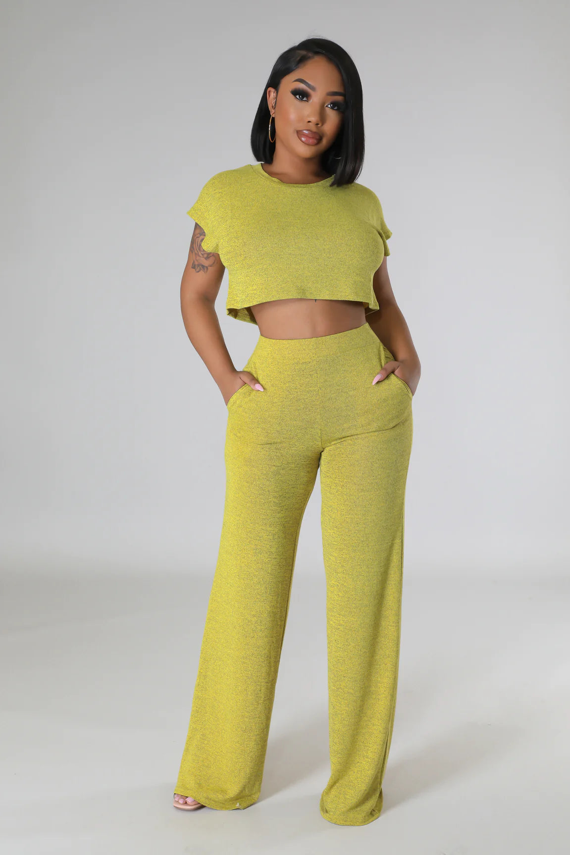 Southern Comfort Pant Set Yellow - Ali’s Couture