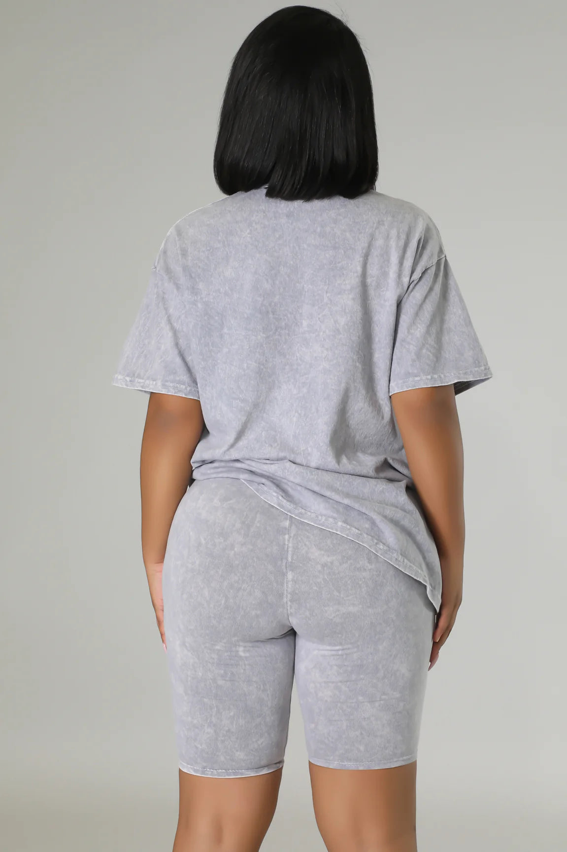 Comfort Zone Short Set Grey - Ali’s Couture