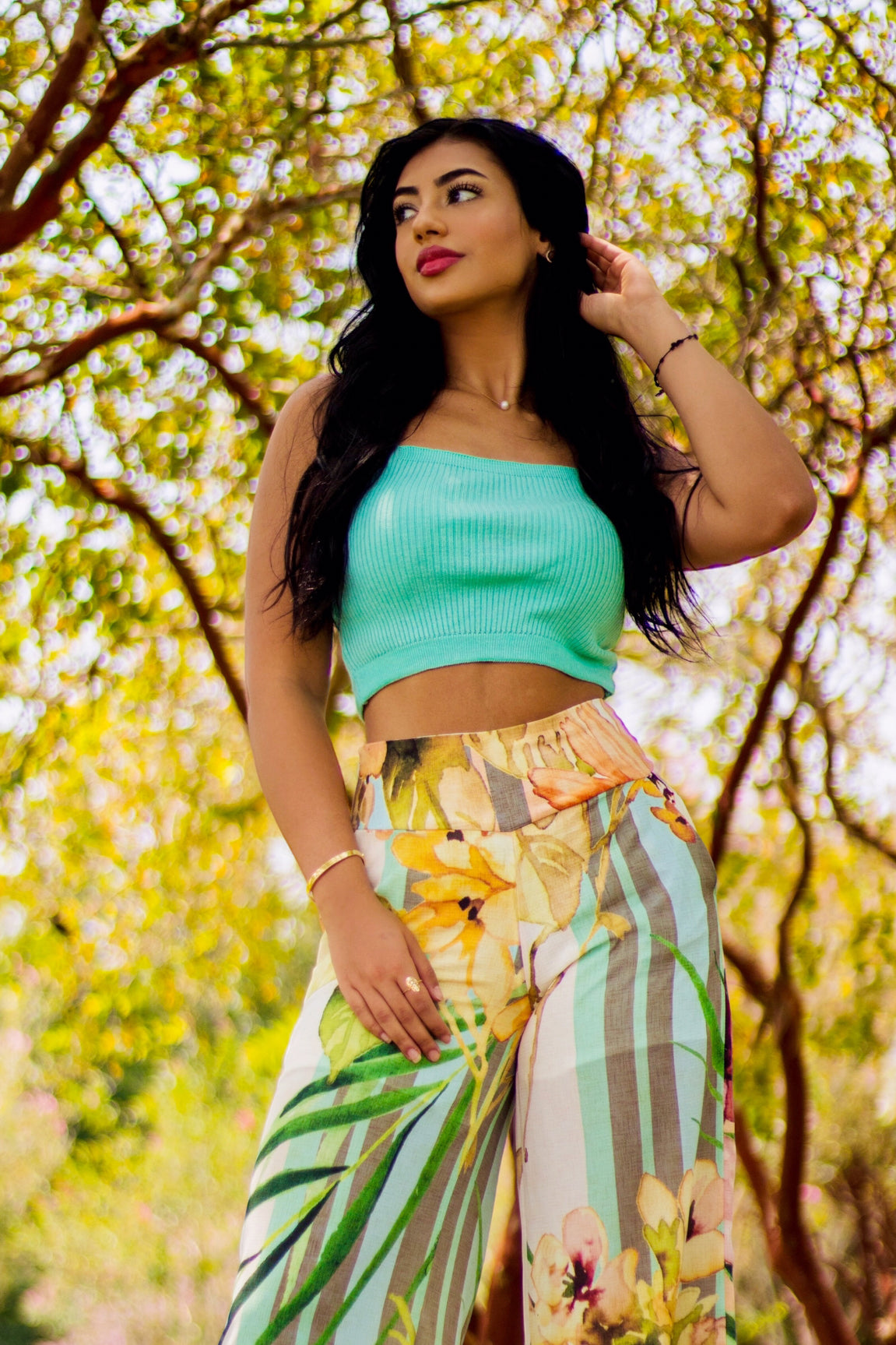 Take Me To Rio Tropical Pants Multicolor - Ali’s Couture