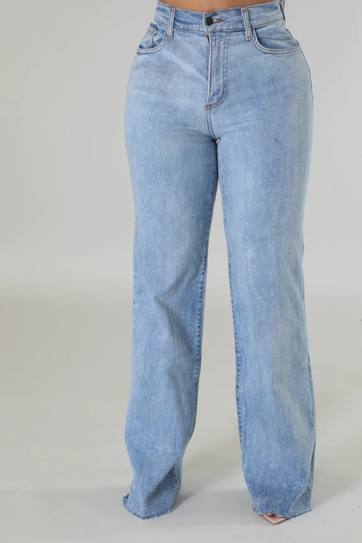 Retro High Rise Jeans Medium Wash - FINAL SALE - Ali’s Couture