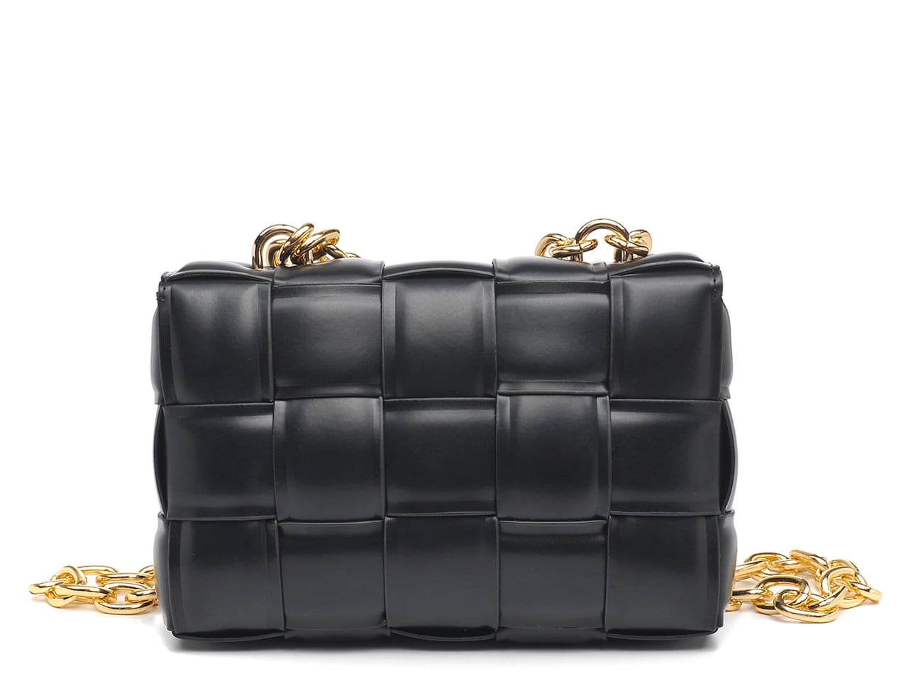 Bibi Woven Crossbody Bag Black - Ali’s Couture