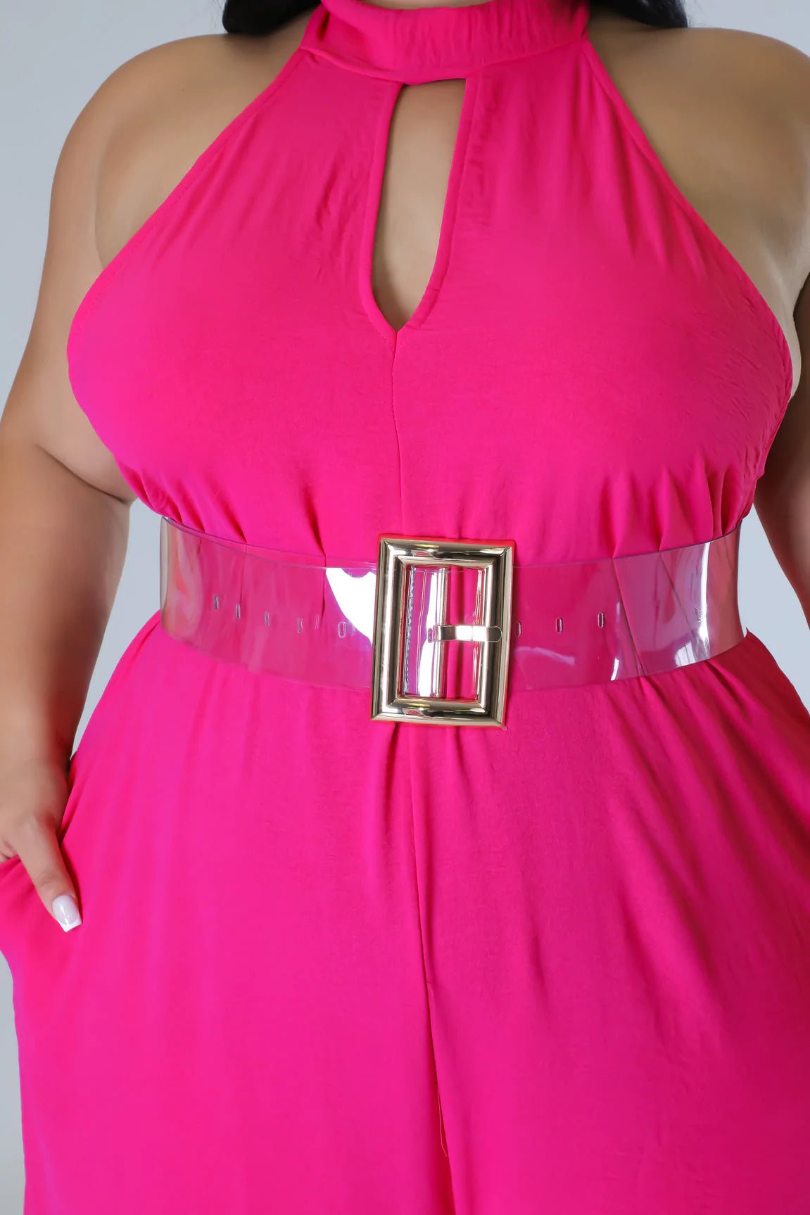 Crystal Clear Belt (Curvy) - Ali’s Couture
