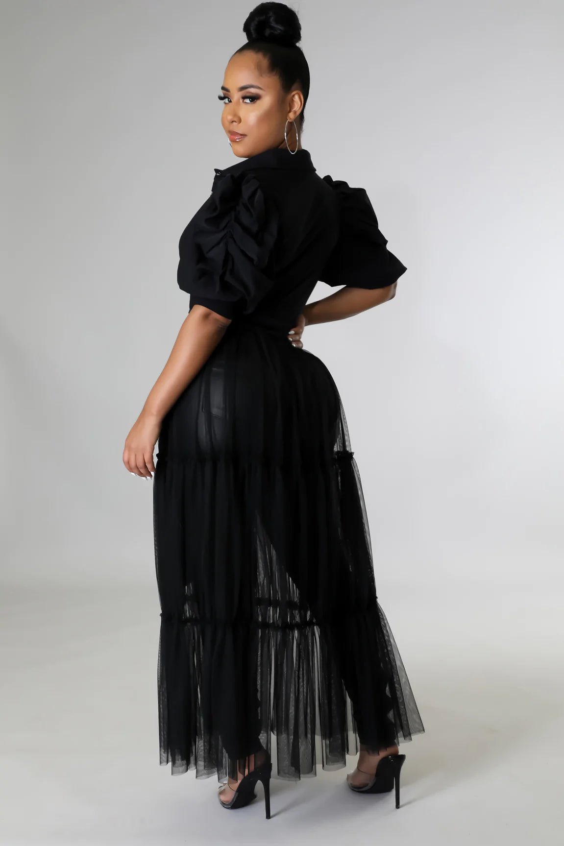 Queen Of Brunch Top Black - Ali’s Couture