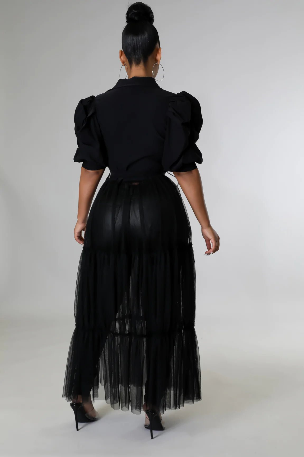 Queen Of Brunch Top Black - Ali’s Couture