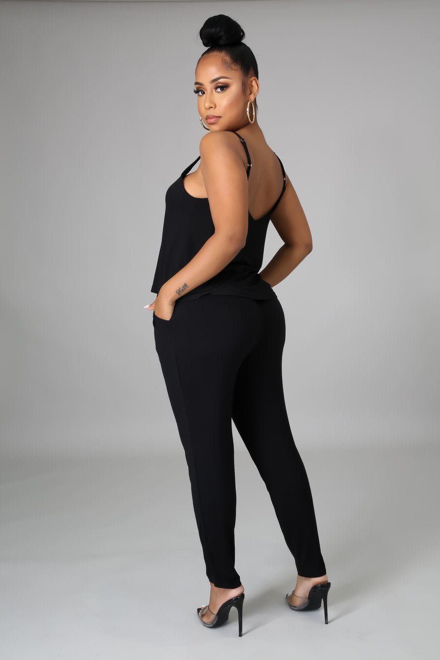 Rylee Jumpsuit Black - Ali’s Couture
