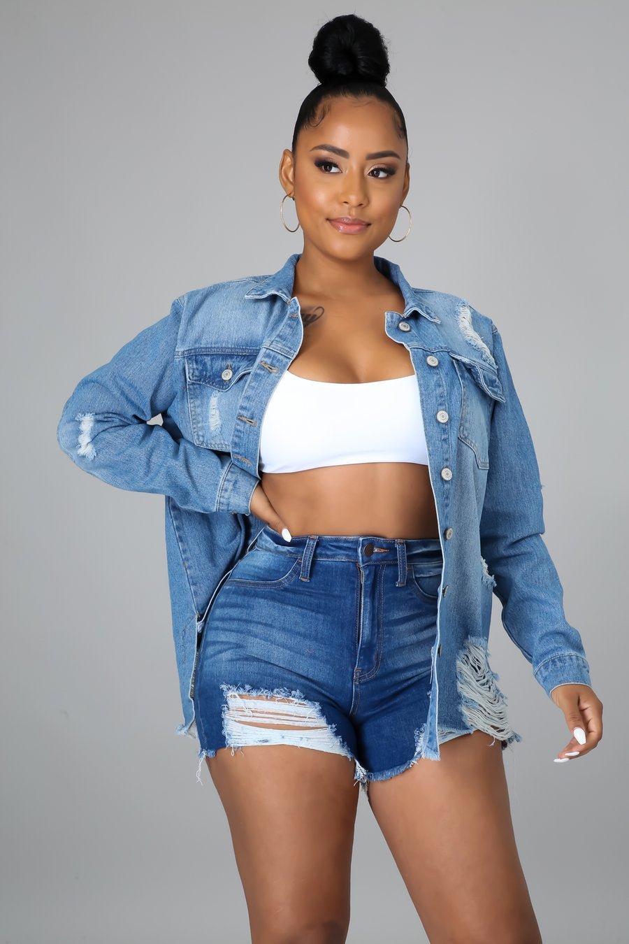 So Me Denim Jacket - Ali’s Couture