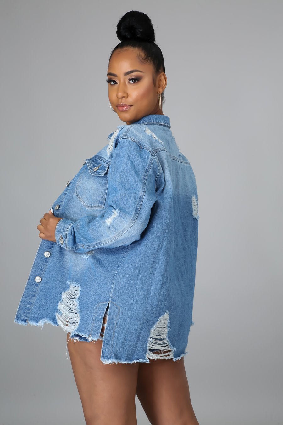 So Me Denim Jacket - Ali’s Couture