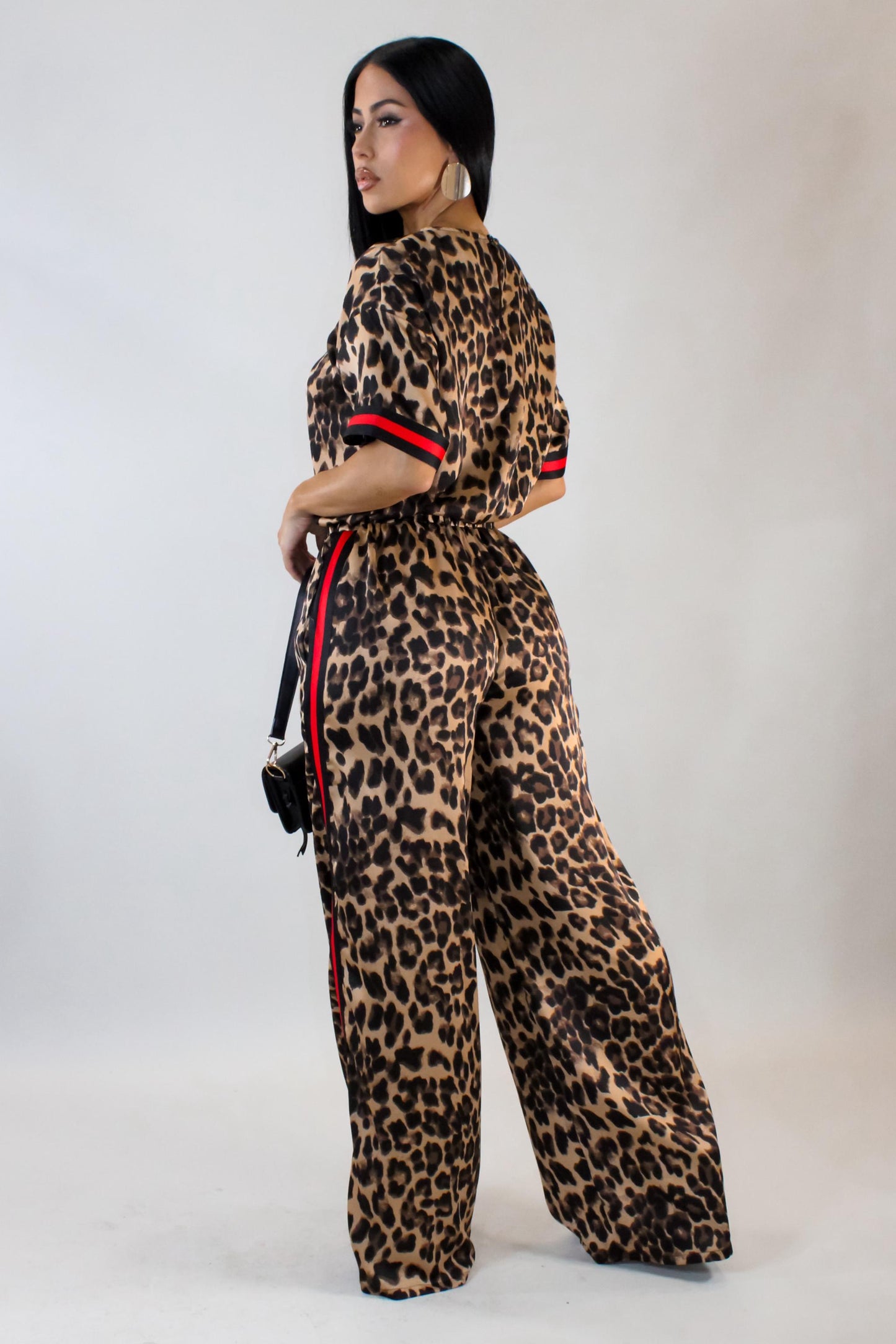 Safari Girl Leopard Print Pant Set - Ali’s Couture