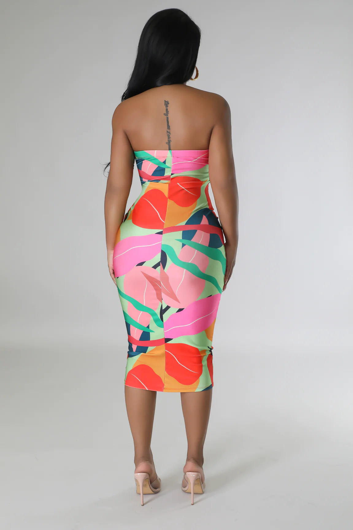 Exotic Midi Dress