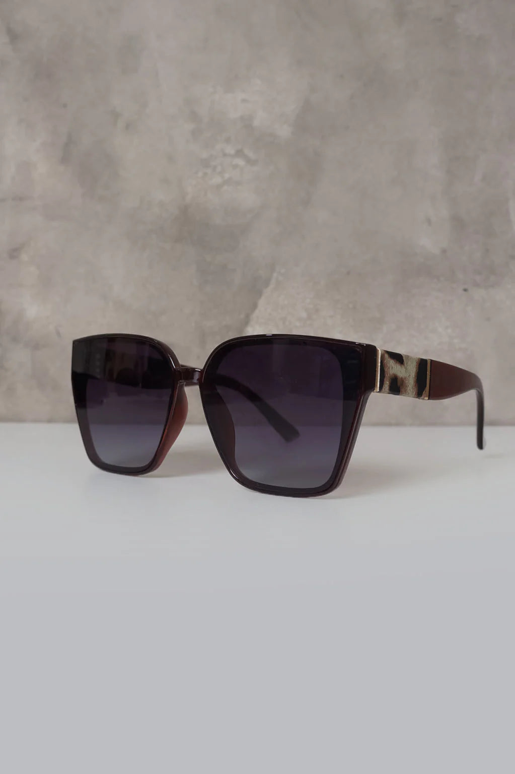 Shady Lady Sunglasses Dark Brown - Ali’s Couture 