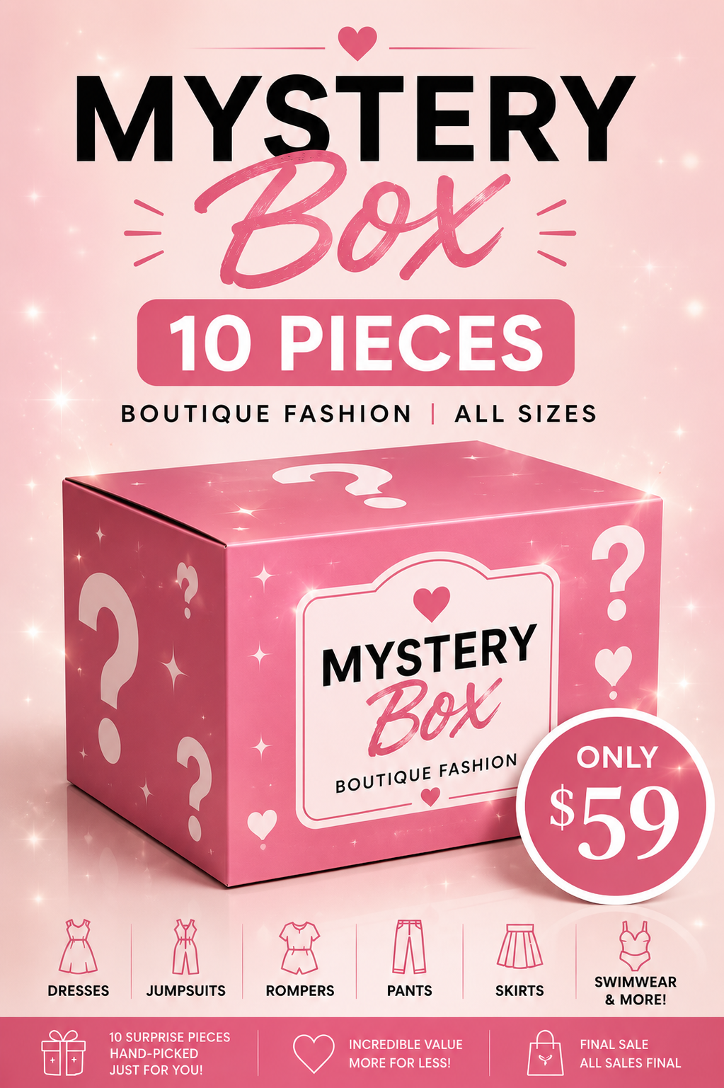 10 PIECE MYSTERY BOX