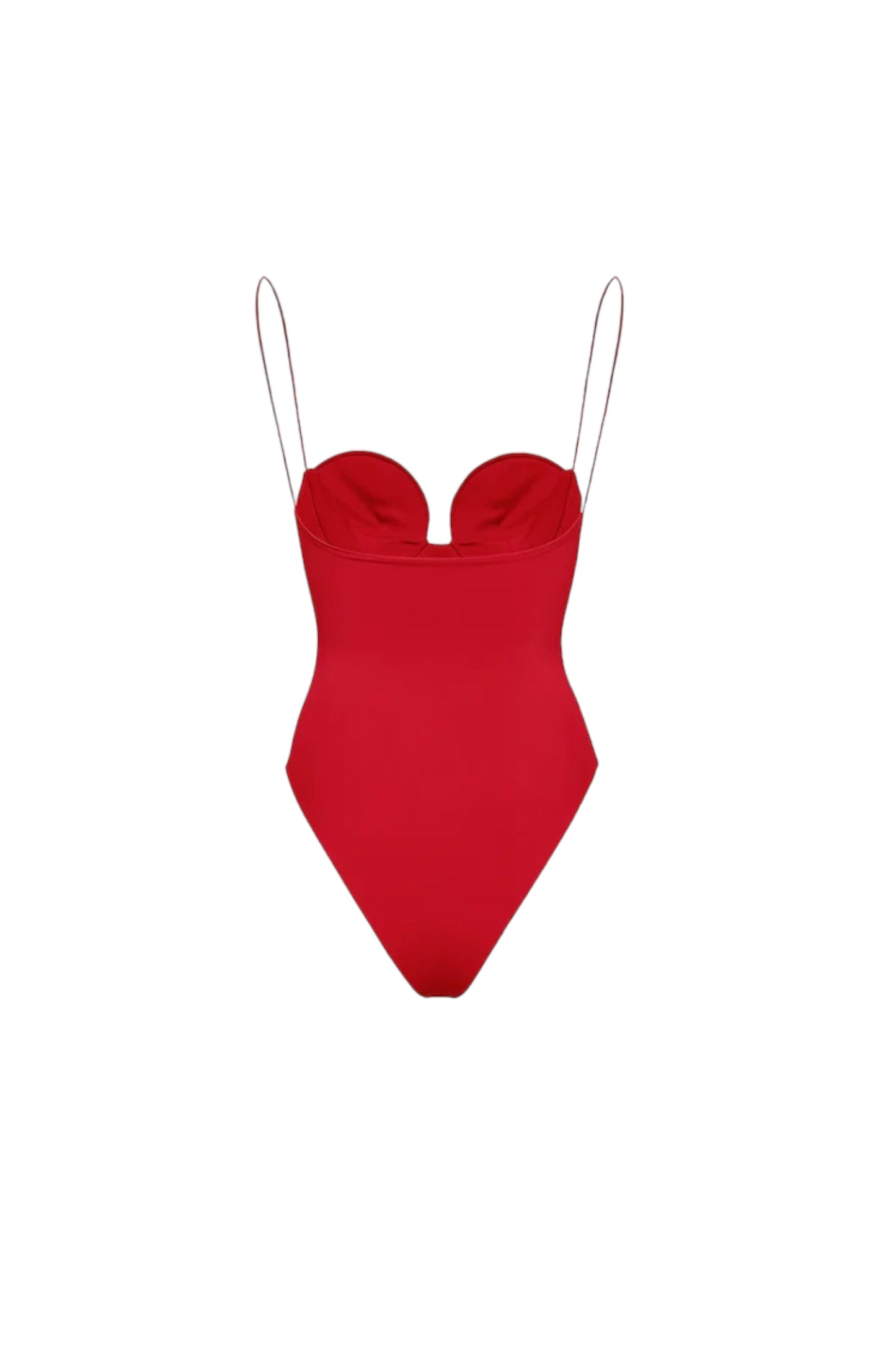 Florencia Rose Bralette Swimsuit Red - Ali’s Couture 