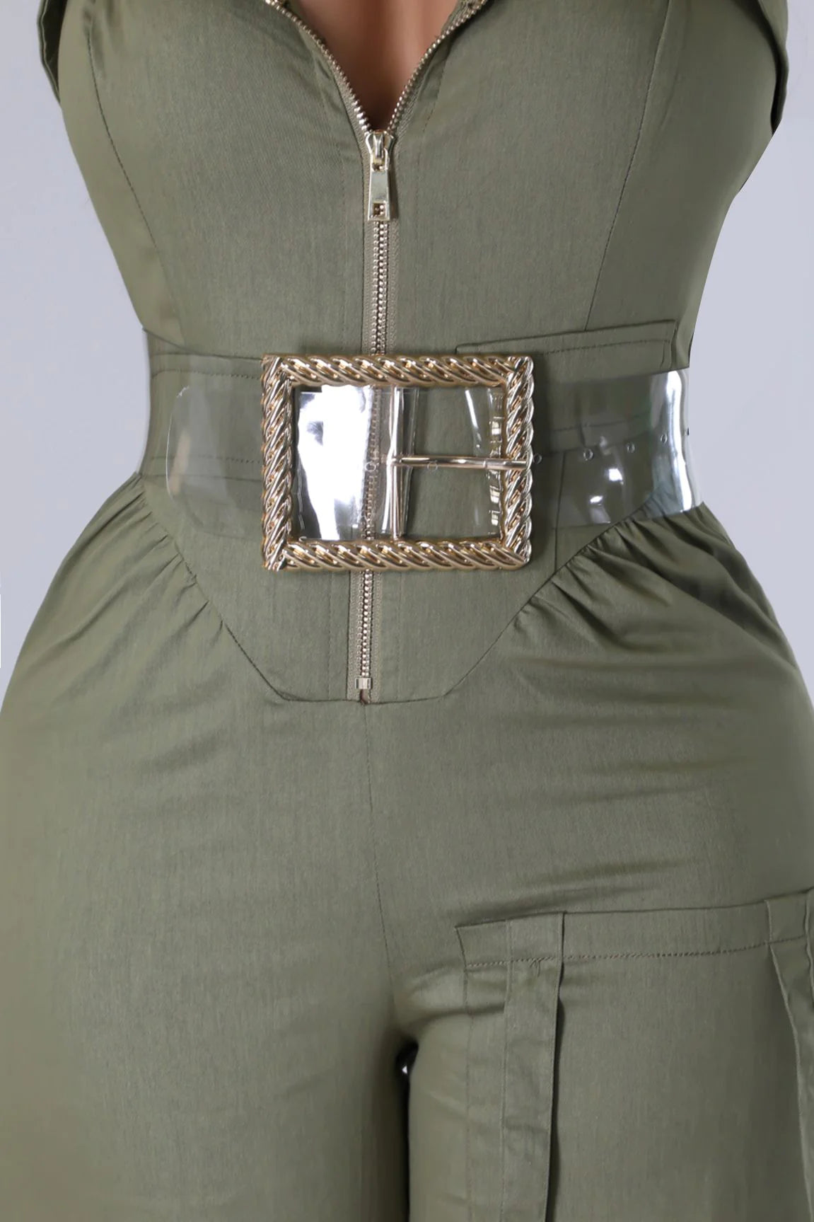 Clear Point Of View Belt - Ali’s Couture 