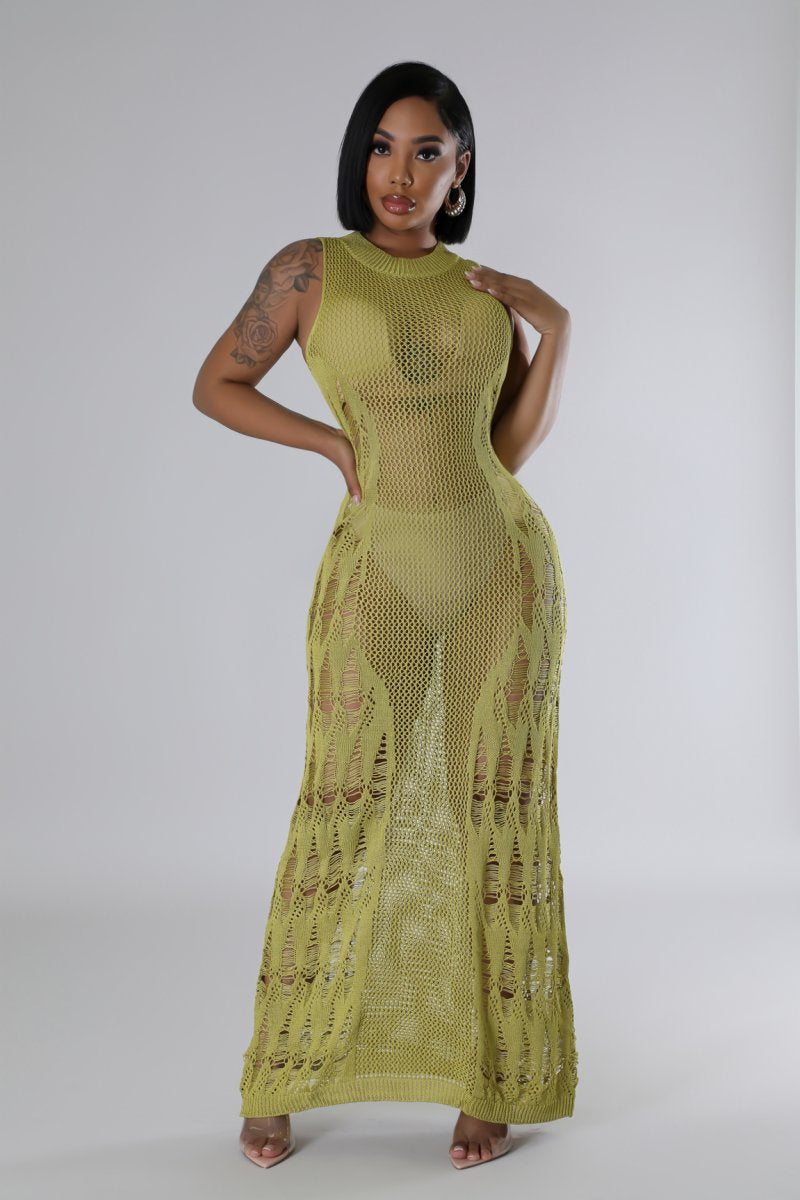 Ibiza Bound Crochet Cover Up Maxi Dress Chartreuse | Ali's Couture Ali's Couture Ibiza Bound Crochet Cover Up Maxi Dress Chartreuse | Ali's Couture Ali's Couture