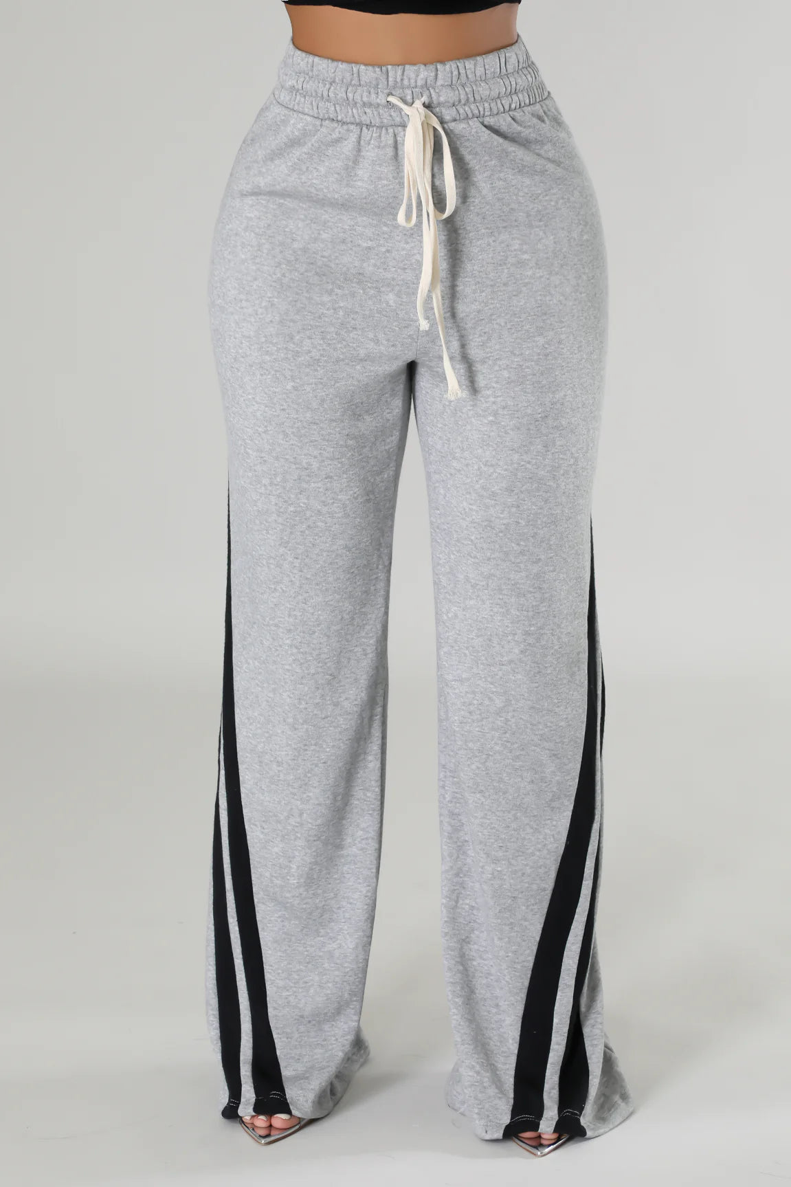 Casual Affair Sweat Pants Grey - Ali’s Couture 