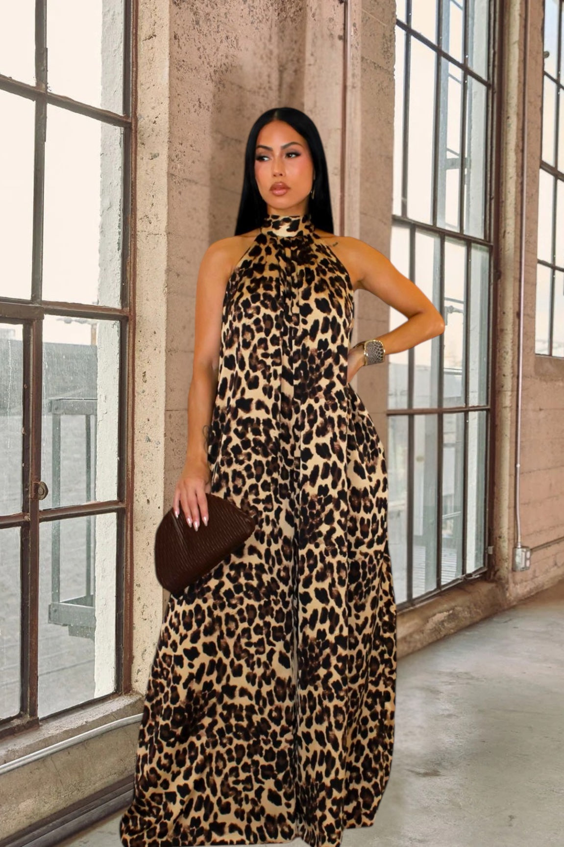 Wild Whisper Animal Print Jumpsuit