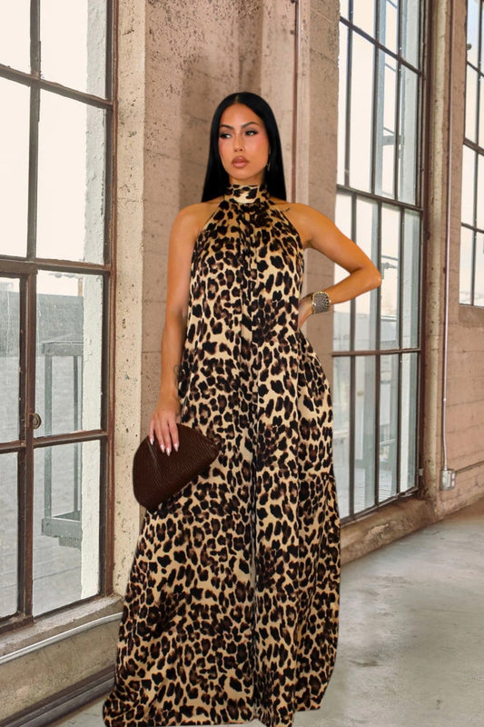 Wild Whisper Animal Print Jumpsuit