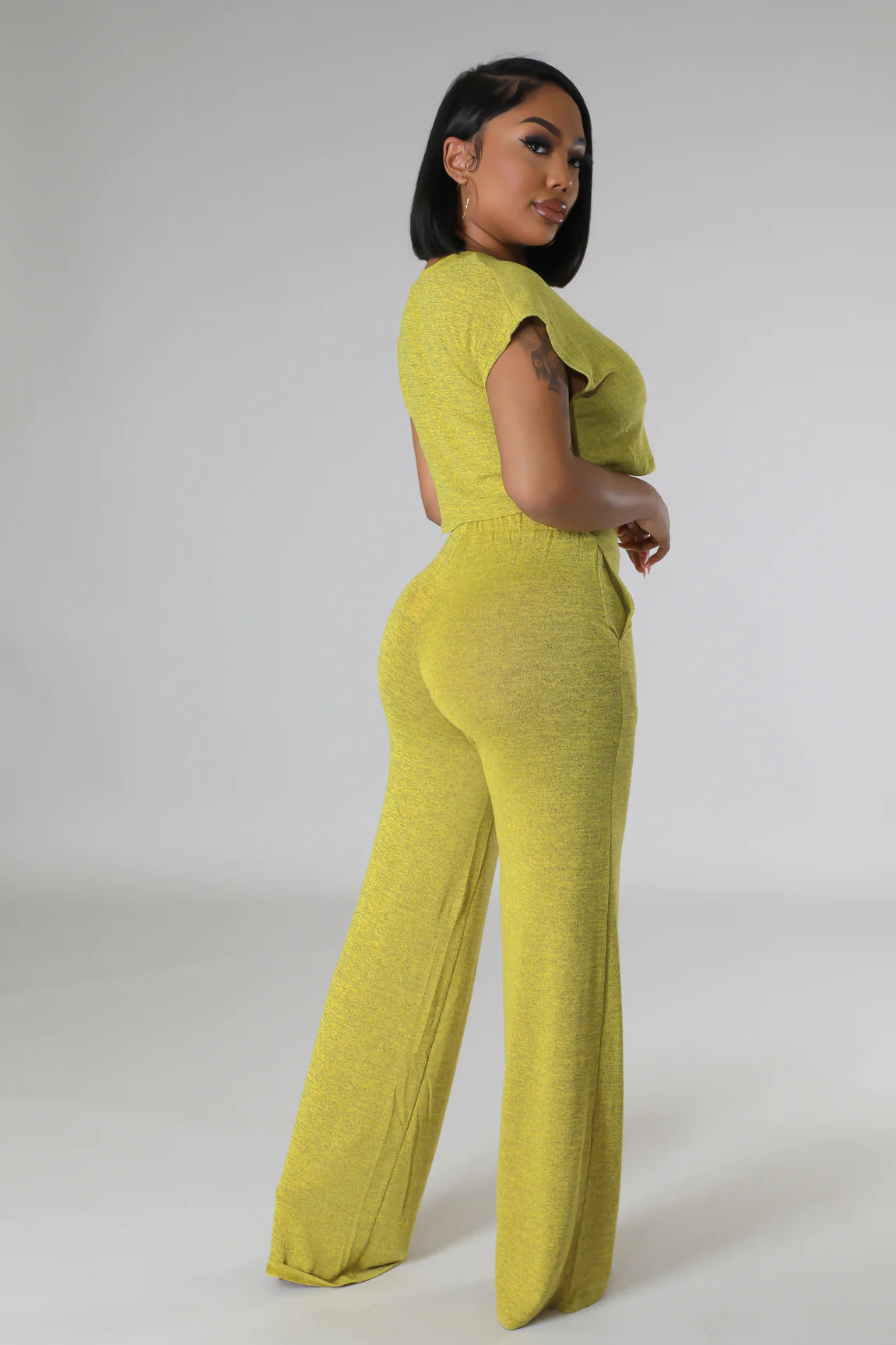 Southern Comfort Pant Set Yellow - Ali’s Couture 