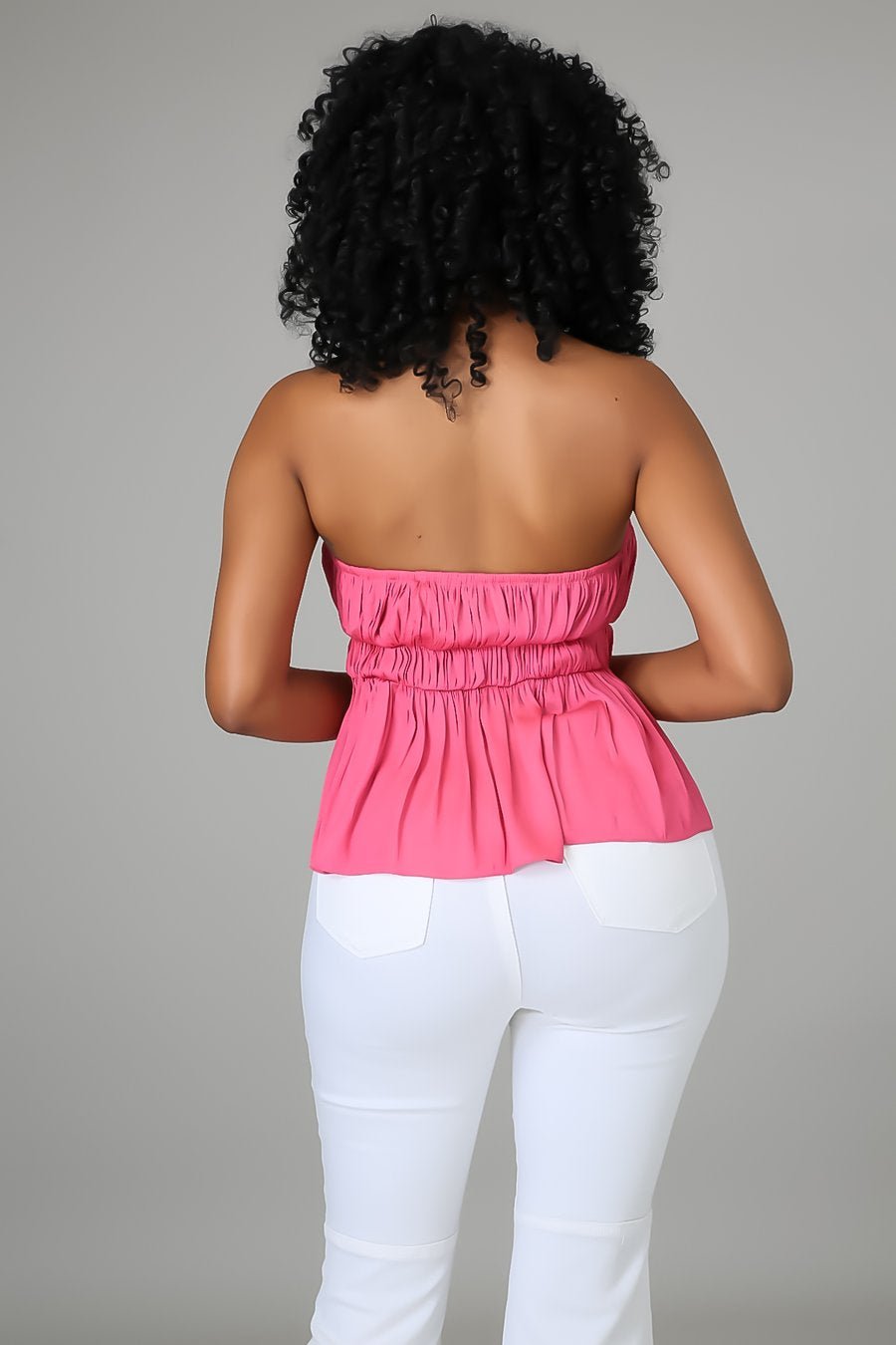 Julissa Top Pink - Ali’s Couture 