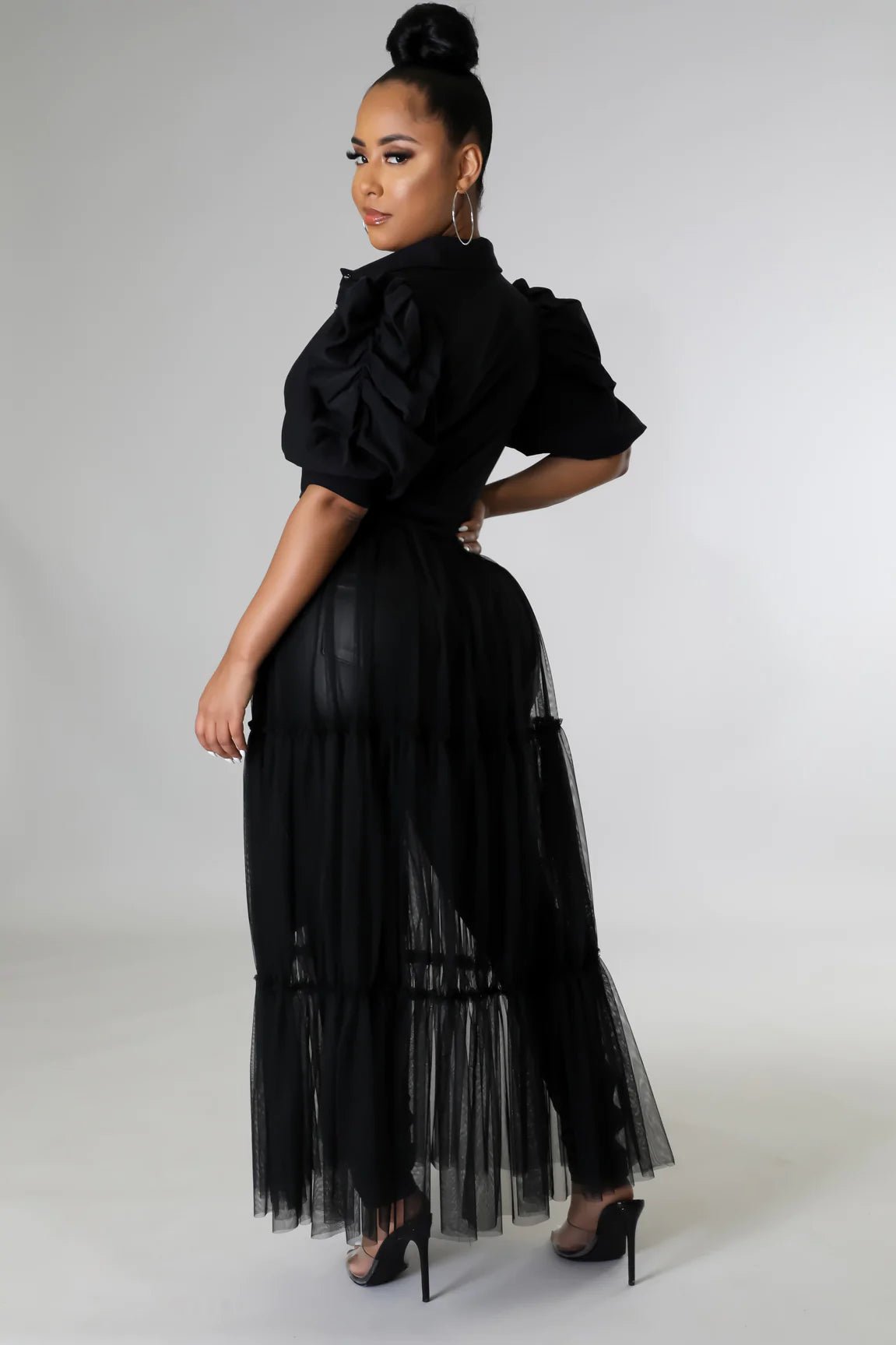 Queen Of Brunch Top Black - Ali’s Couture 