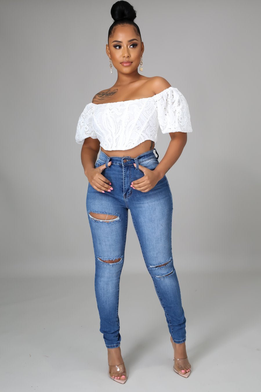 XO Jeans Medium Wash | Ali's Couture – Ali’s Couture